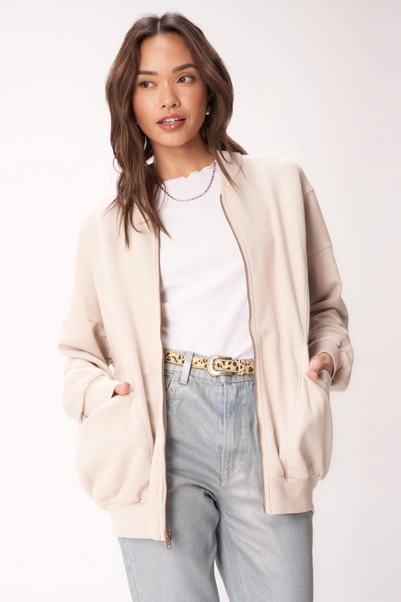 

Куртка Mckinley на молнии спереди PROJECT SOCIAL T, Raw Linen