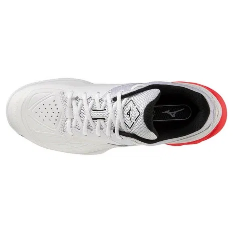 Унисекс кроссовки для бадминтона «Wave Fang 2» от Mizuno, White X Black — фото 2