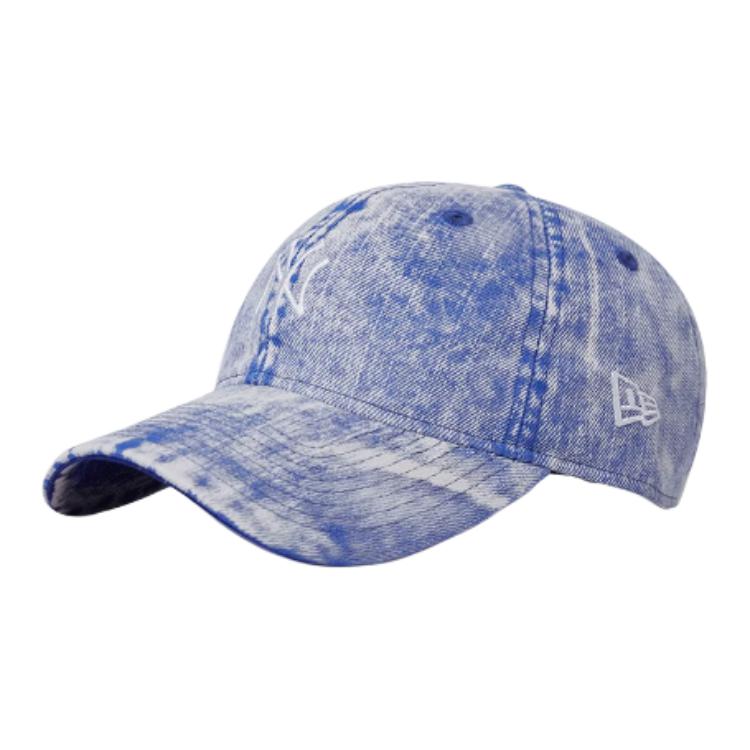 

New Era Хлопковая бейсболка унисекс синяя, Blue