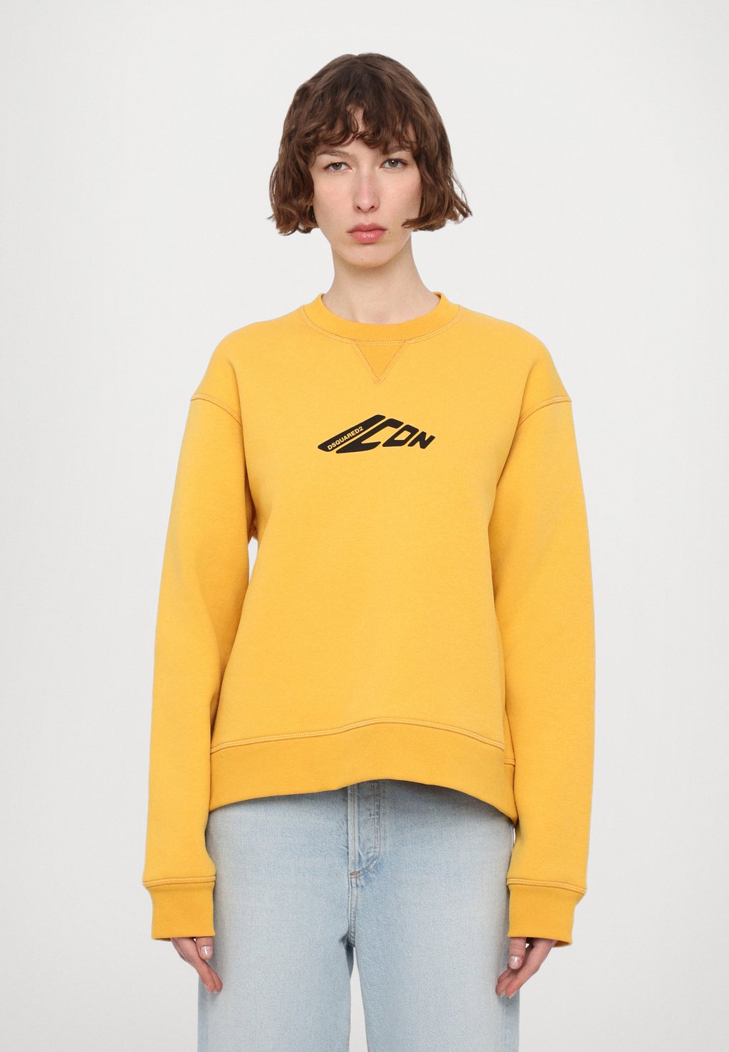 

Толстовка COOL FIT CREWNECK DSQUARED2 ICON, желтый