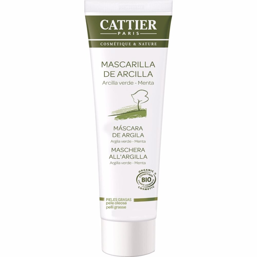 

Маска для лица Mascarilla Arcilla Verde Piel Mixta Y Grasa Cattier, 100 мл
