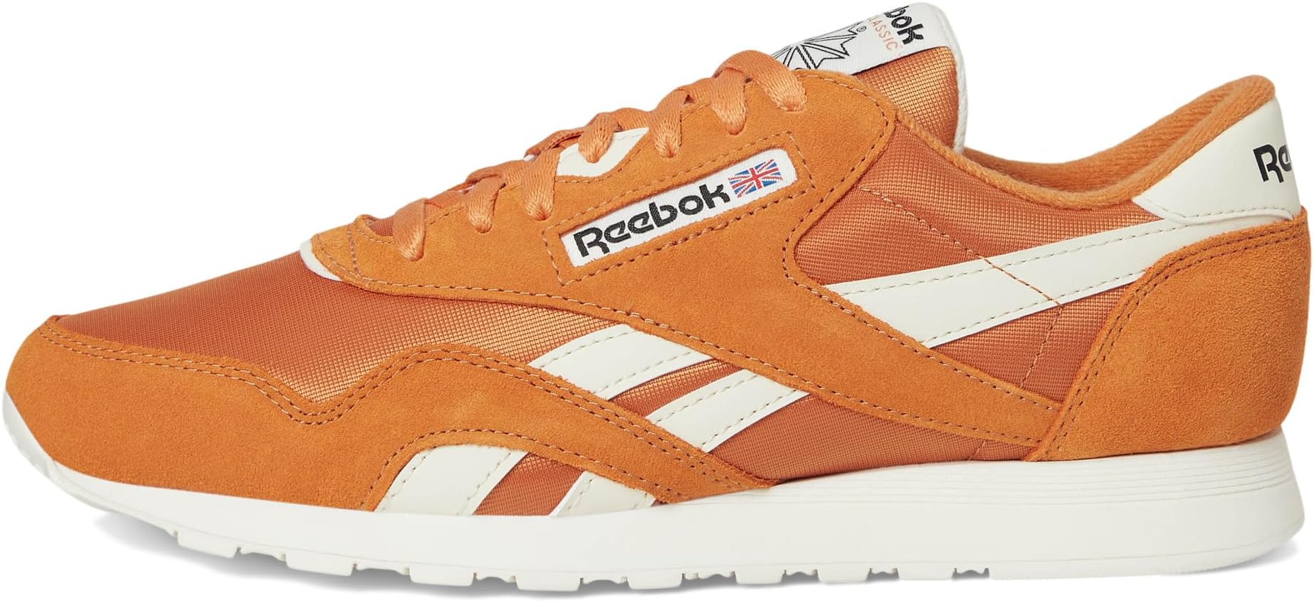 Кроссовки Reebok Lifestyle Classic Nylon, цвет Sunbaked Clay/Sunbaked Clay/Vintage Chalk — фото 4