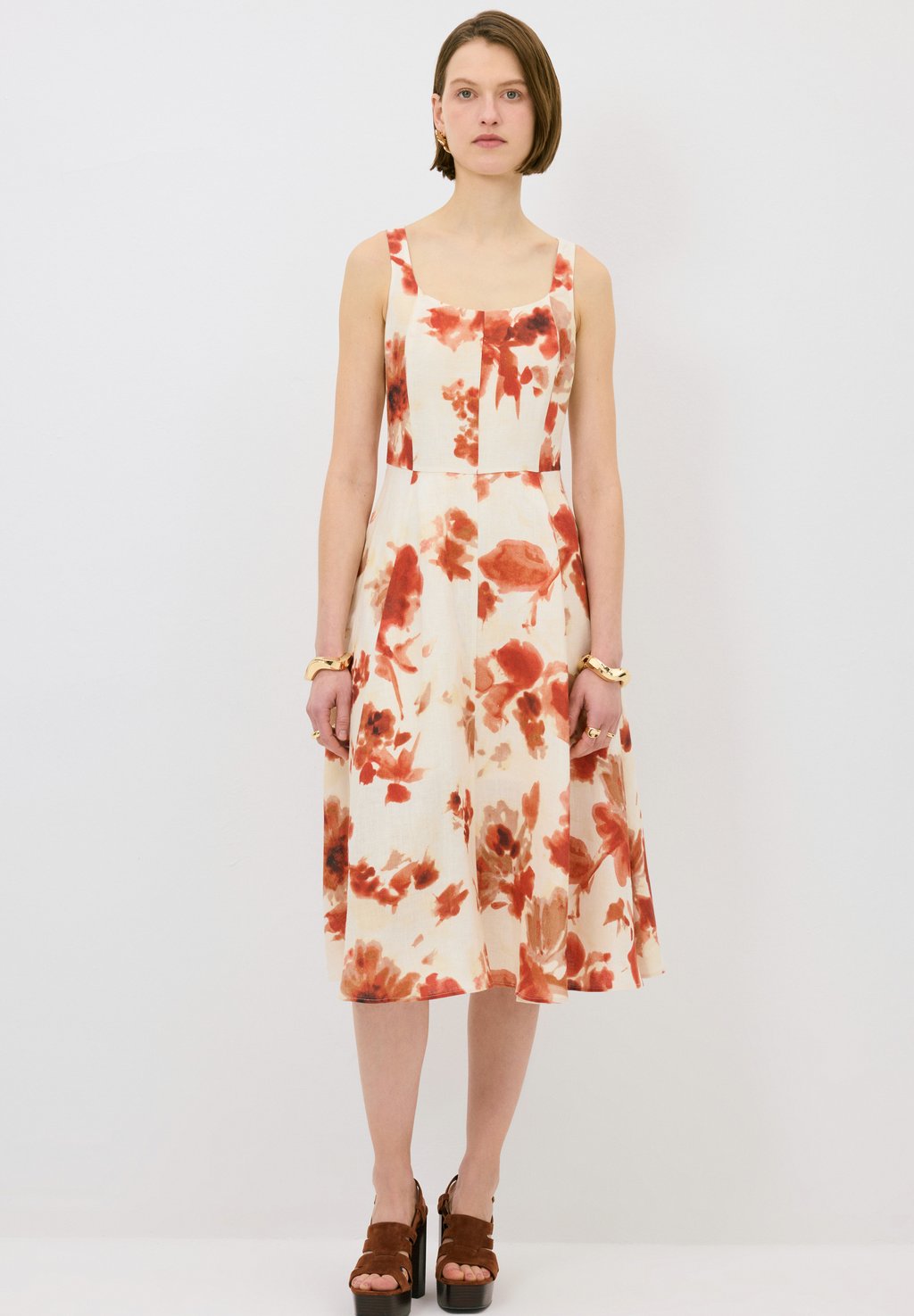

Повседневное платье DAY DRESS adL, коричневый