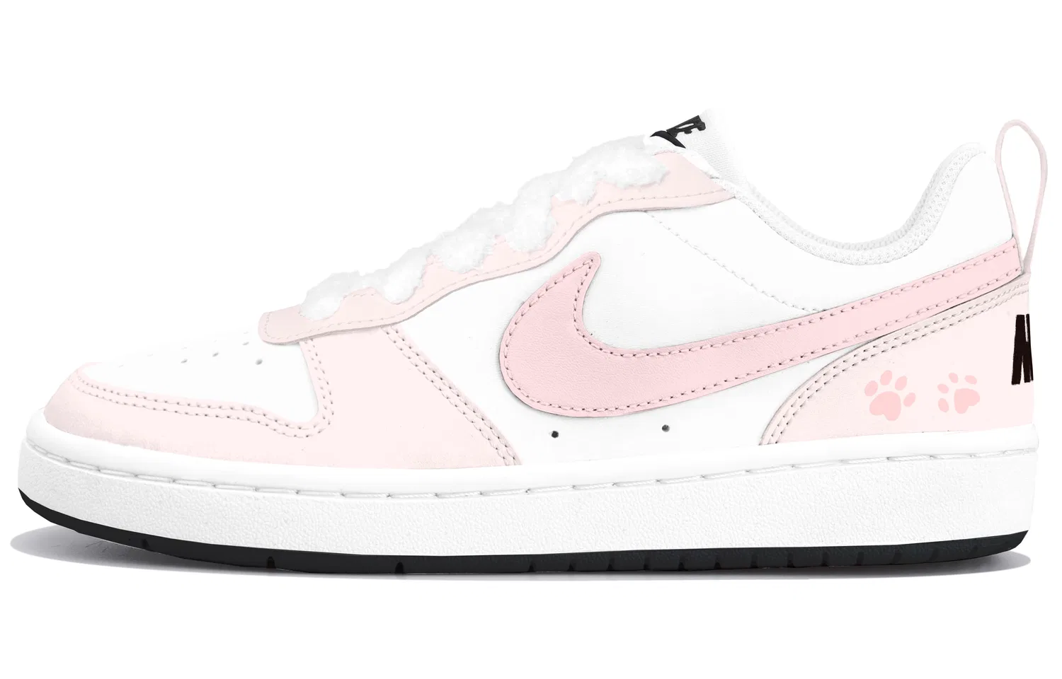 Кроссовки для скейтбординга детские Nike Court Borough Low розовые