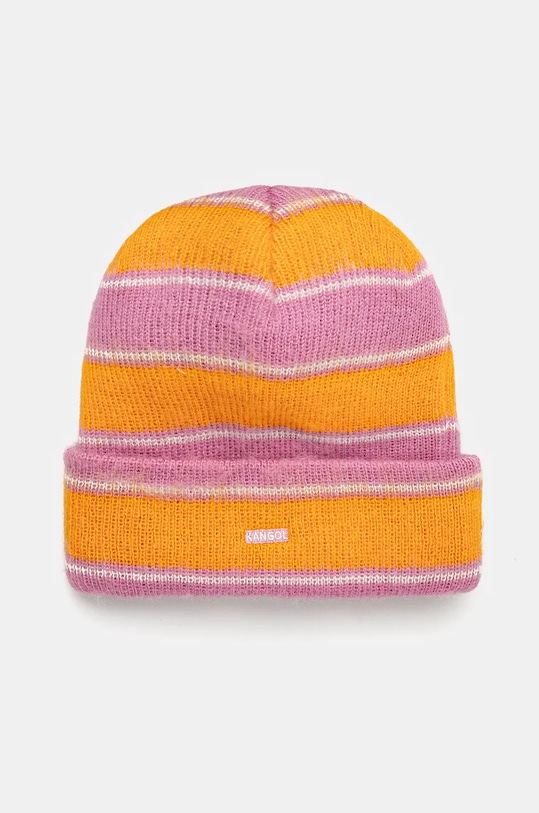 

Шапка Fuzzy Stripe Kangol, оранжевый