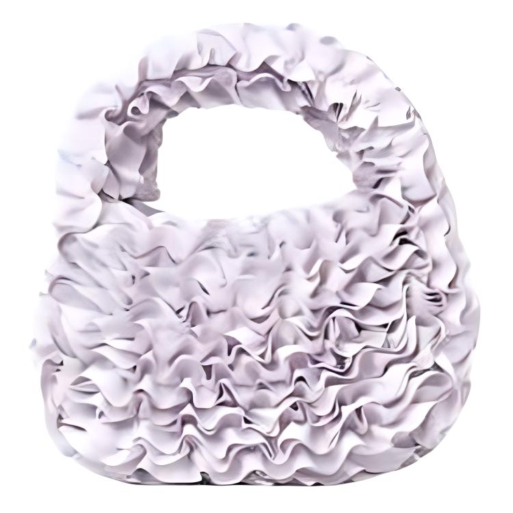 

COS Миниатюрная женская сумка из полиэстера сиреневого цвета, Purple Lilac