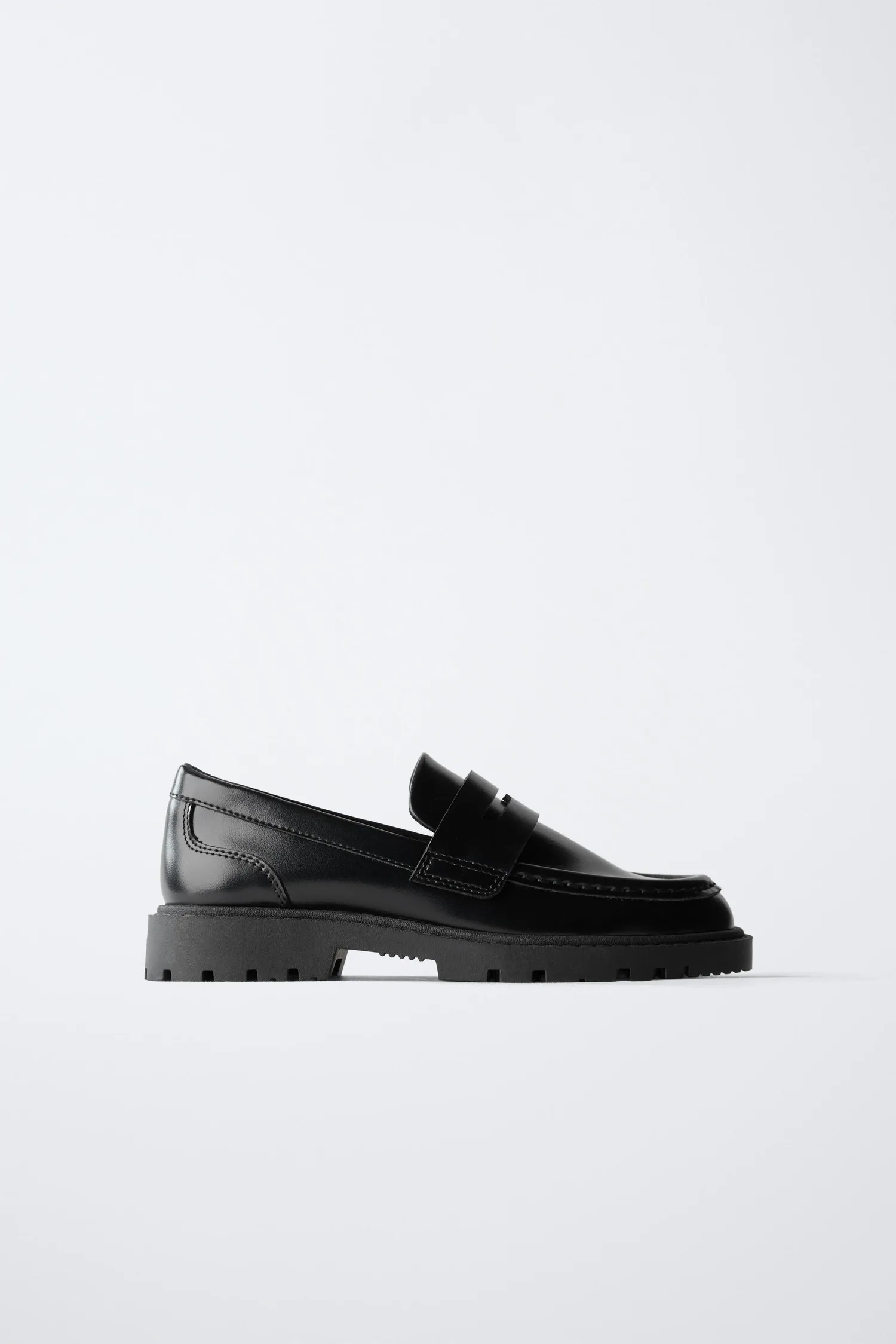 Школьные лоферы Zara, черный