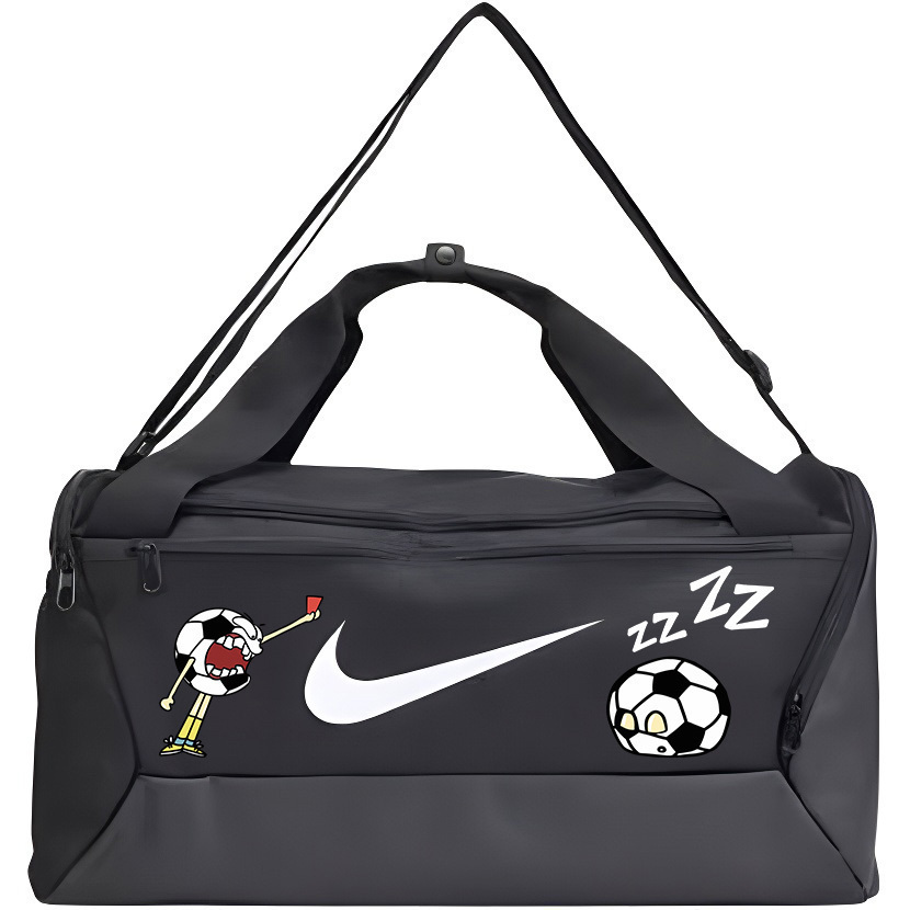 

Nike Сумка для спортзала и путешествий Fabric Smiley Face, унисекс, черная