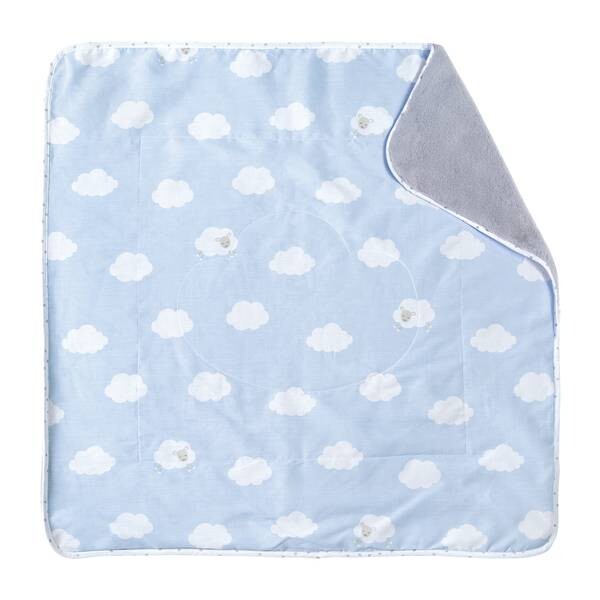 

Мягкий плед little cloud Roba, синий