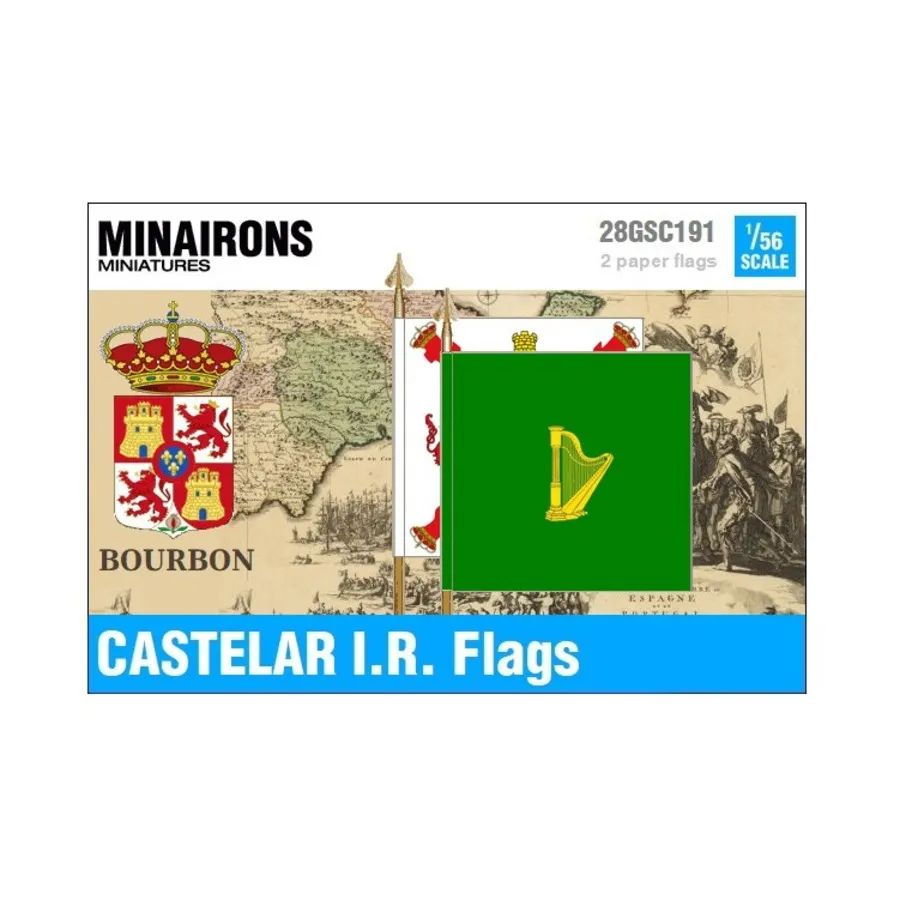 

Кастеларские ИК-флаги, War of Spanish Succession - Decals & Flags (1:56)