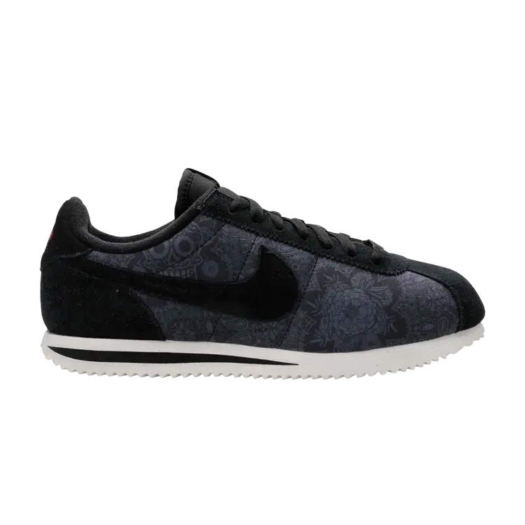 

Кроссовки Nike Cortez Basic Premium QS 'Day of the Dead', черный