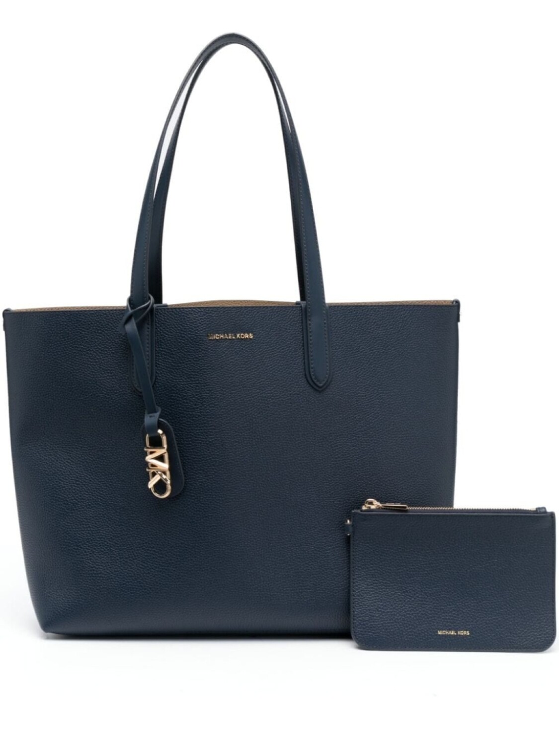 

Michael Michael Kors большая двусторонняя сумка-тоут Eliza, синий
