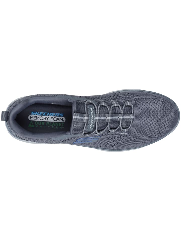 Кроссовки женские Skechers Summits – Tallo сетчатые, серый — фото 4