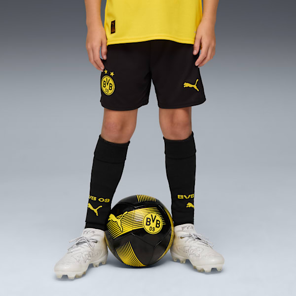 

Футбольные шорты для больших детей Bvb Puma, черный