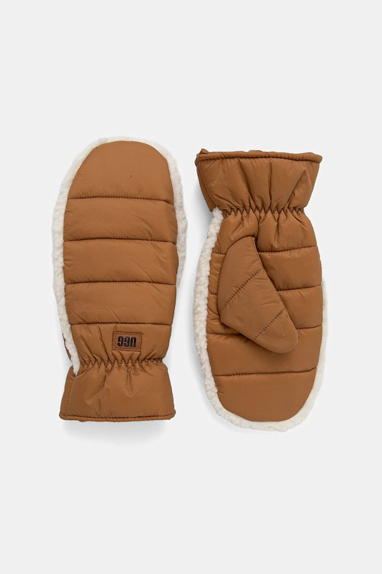 

Варежки W AW Fluff Mitten Ugg, коричневый