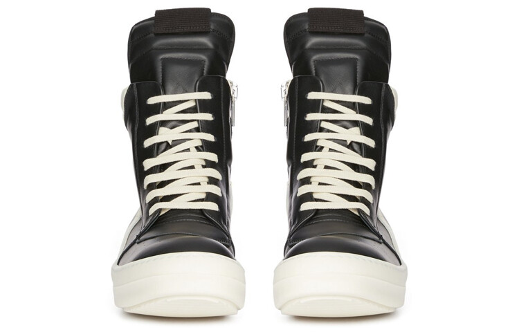Кроссовки Rick Owens GeoBasket, черный / белый — фото 3