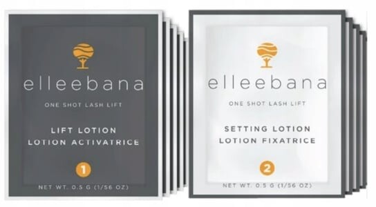 

Пакетики-наполнители для подъема ресниц Elleebana, 5 пар Project Lashes