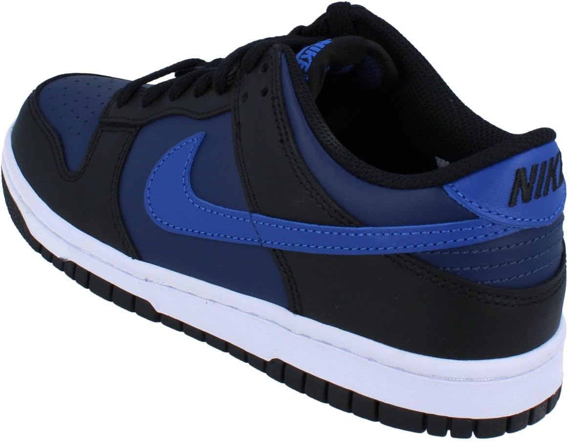 Кроссовки Nike Boys' Dunk Low SE, черный/синий — фото 2