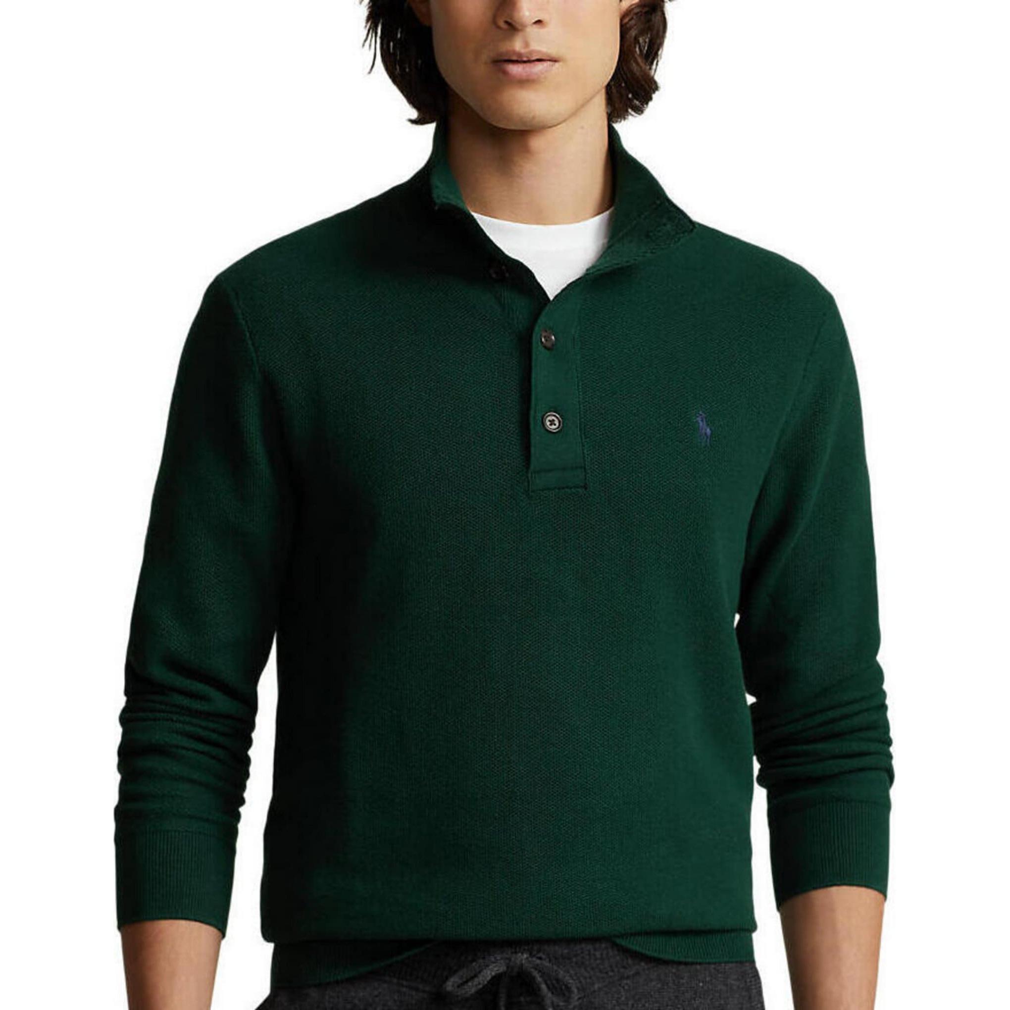

Футболка поло FW23 мужская зеленая Polo Ralph Lauren