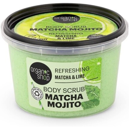 

Organic Shop Освежающий скраб для тела «Мохито» Матча и лайм 250мл
