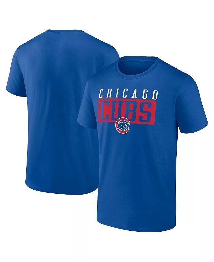 

Мужская футболка Royal Chicago Cubs Hard To Beat Fanatics, синий