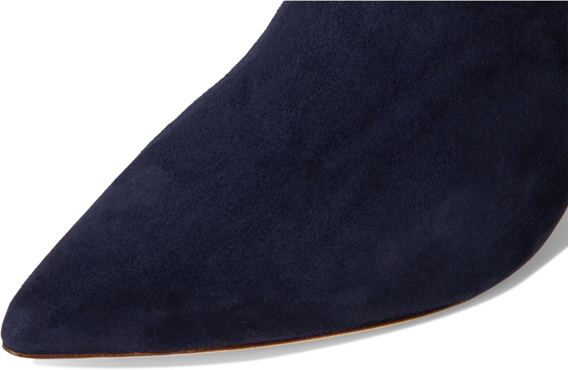 Ботинки Lauren Ralph Lauren McKay Suede Bootie Heel, цвет Lauren Navy — фото 2
