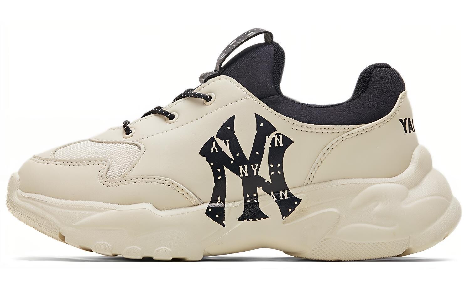 

Толстые детские кроссовки GS Low-top черного цвета Mlb, черный