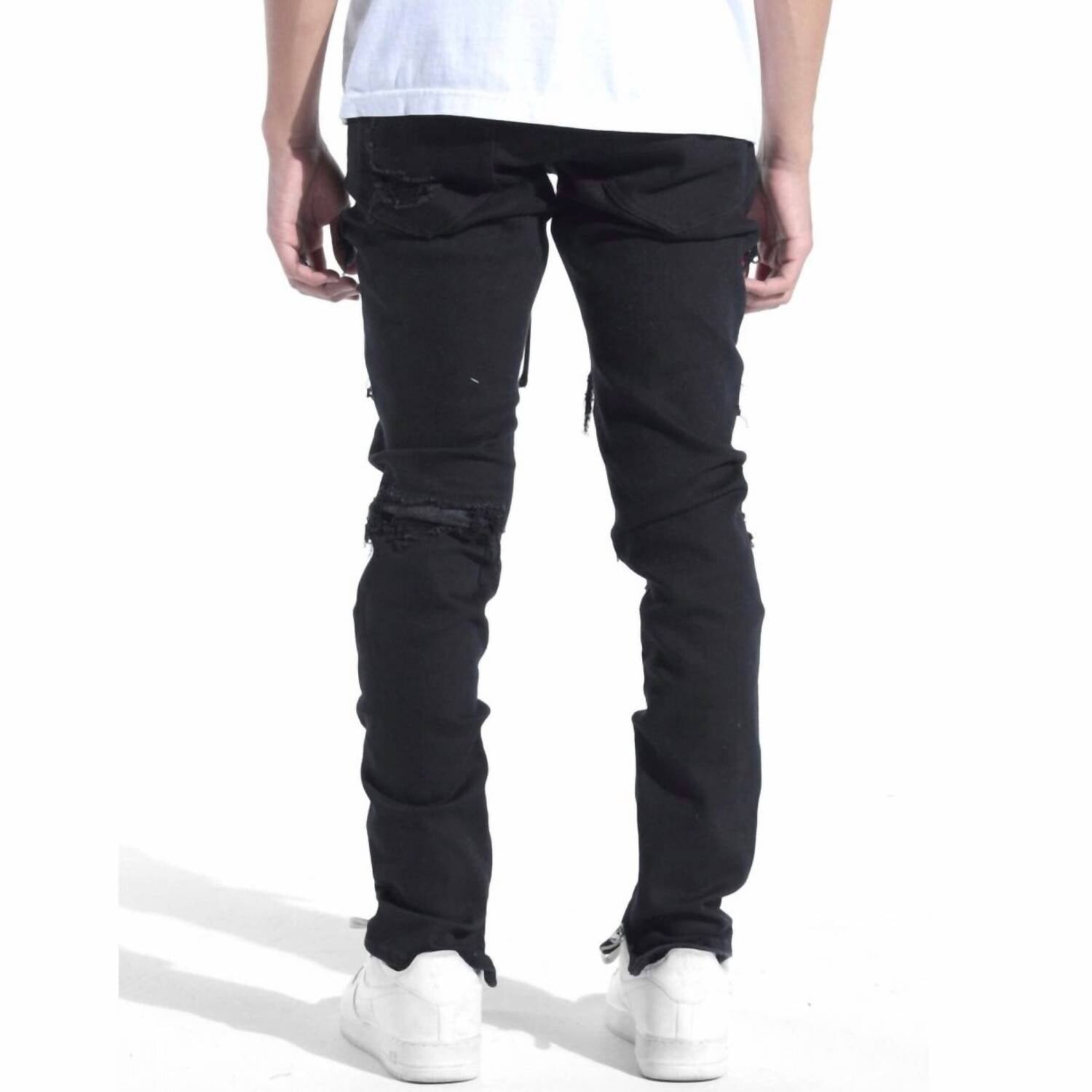 

Мужские джинсы Malibu Patch Denim черного/соснового цвета LIFTED ANCHORS