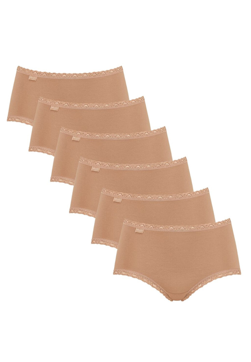 

Трусы Sloggi Midi 24/7 Cotton Lace, цвет Brush