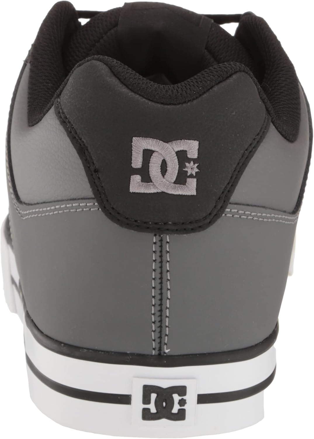 Мужские скейтбордические кеды DC Pureskateshoe Dc Shoes, черный/серый — фото 3