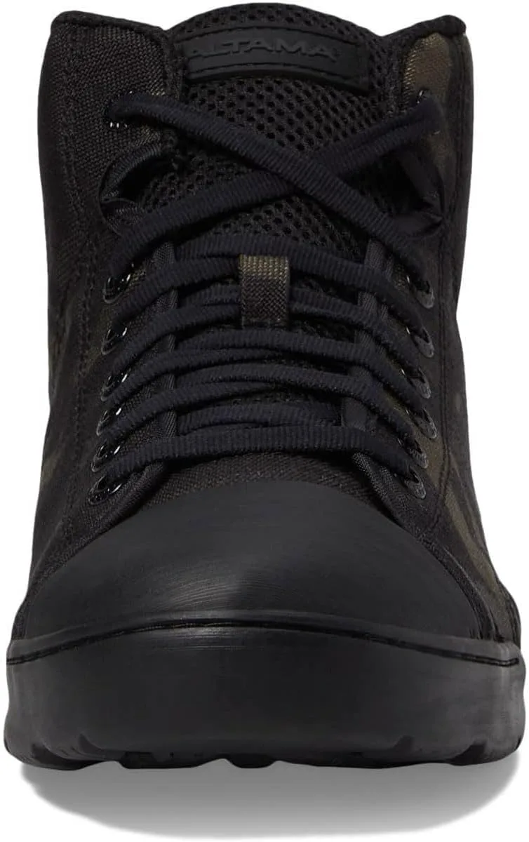 

Унисекс тактические ботинки Altama Maritime Mid Dive совместимые с ластами с водоотводными отверстиями и водоотталкивающей формованной стелькой из ПУ Name ‎Altama, черный