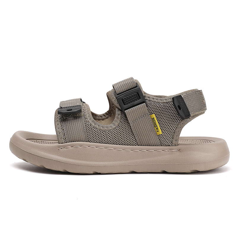 

LEXON Пляжные сандалии мужские чёрные/хаки, цвет Khaki