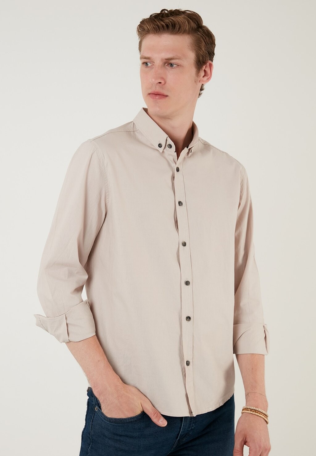 

Рубашка REGULAR FIT Buratti, цвет Stone