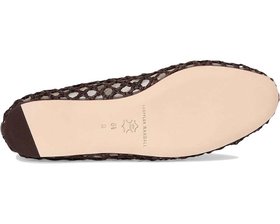 Балетки Loeffler Randall Leonie Soft Ballet Flat, цвет Chocolate 2 — фото 3