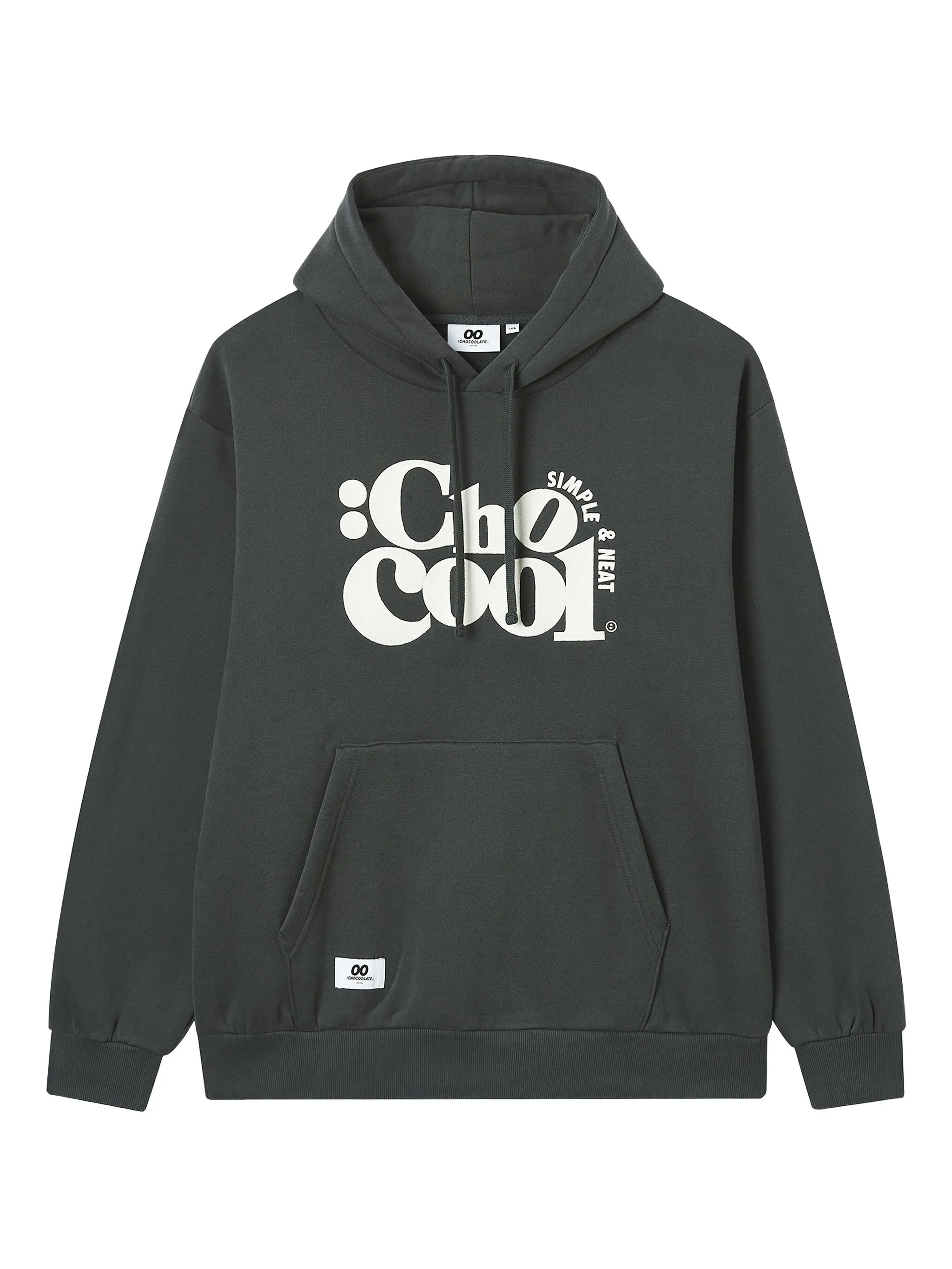 

Худи с логотипом Chocoolate, серый