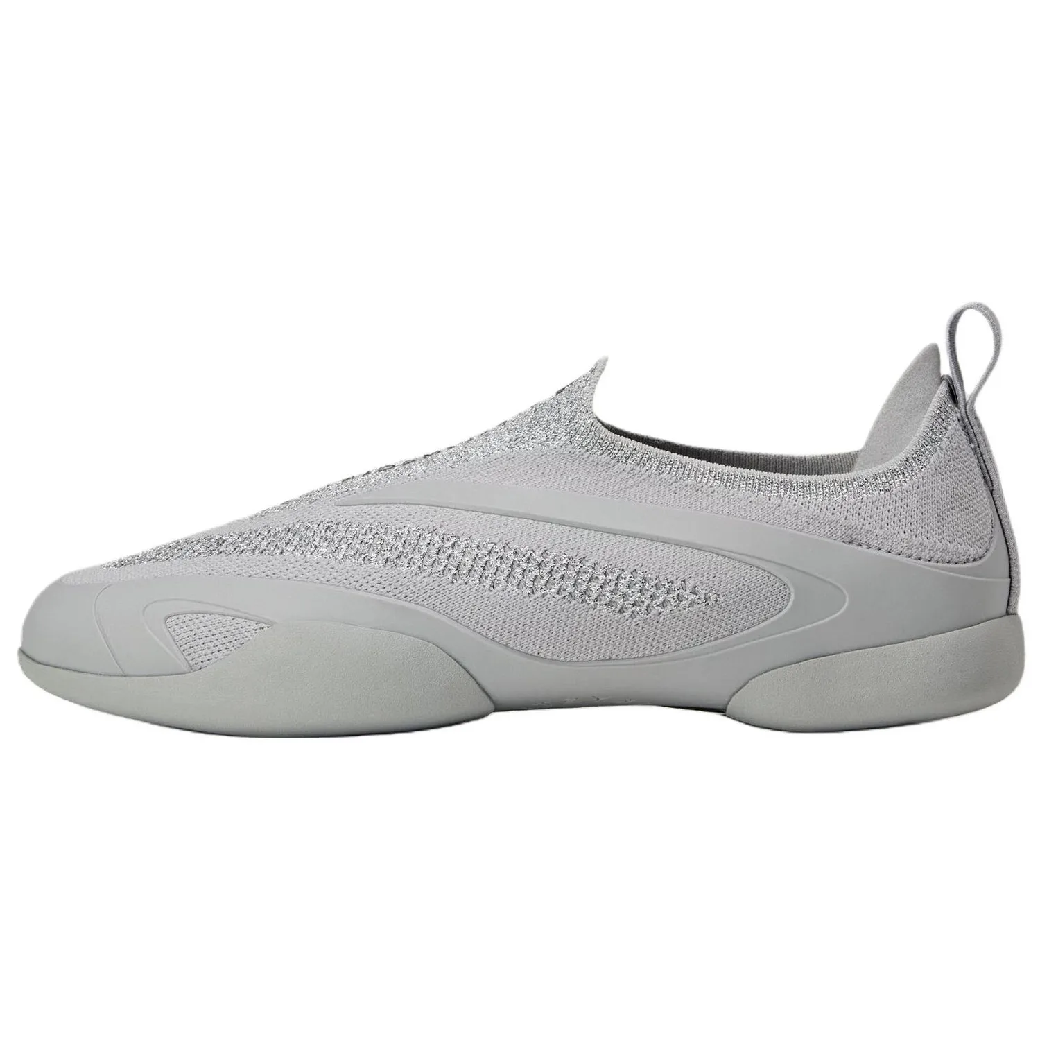 Adidas Кроссовки для тхэквондо из ткани, комфортные, унисекс, цвет асфальтовый серый