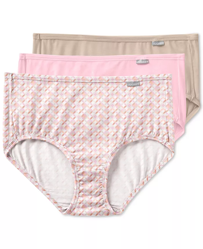 

Эластичные хлопковые трусы Elance Supersoft 3 Pack 2073 Jockey, коричневый