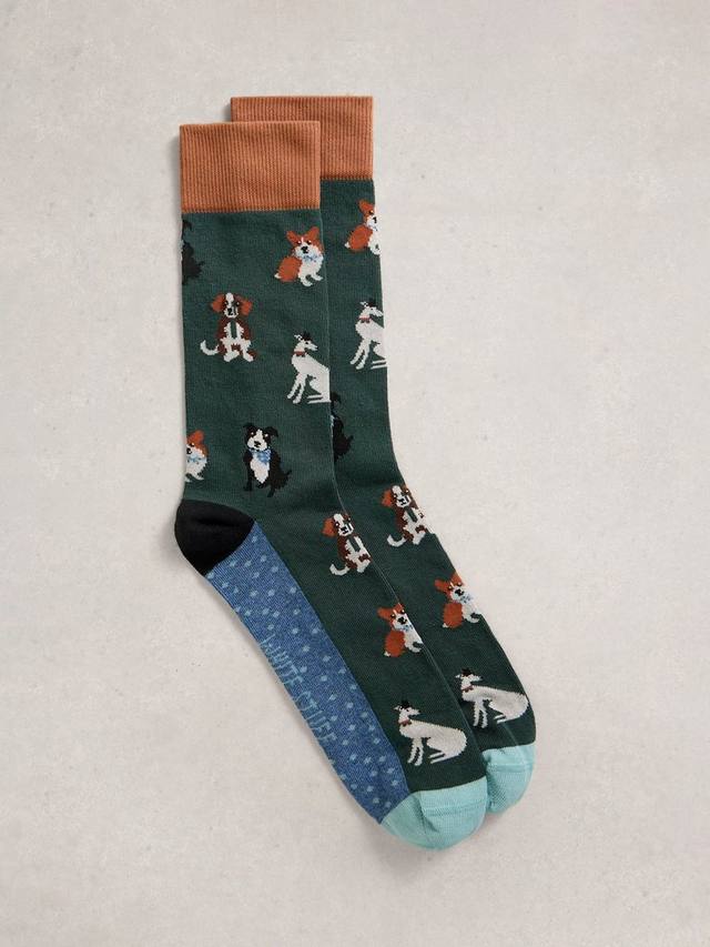 

Носки из хлопковой смеси с принтом в виде животных White Stuff