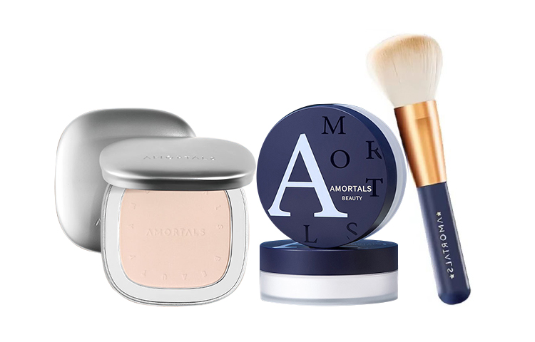 

Пудра Space Powder Silk Mist Loose для матирования и фиксации макияжа AMORTALS