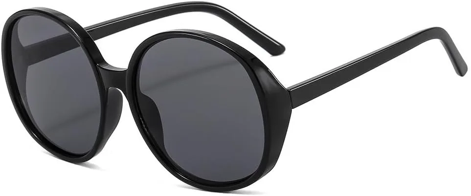 

Солнцезащитные очки для мужчин и женщин - защита UV400 - круглые овальные линзы с градиентом для занятий спортом на открытом воздухе и вождения QWBSER, 5