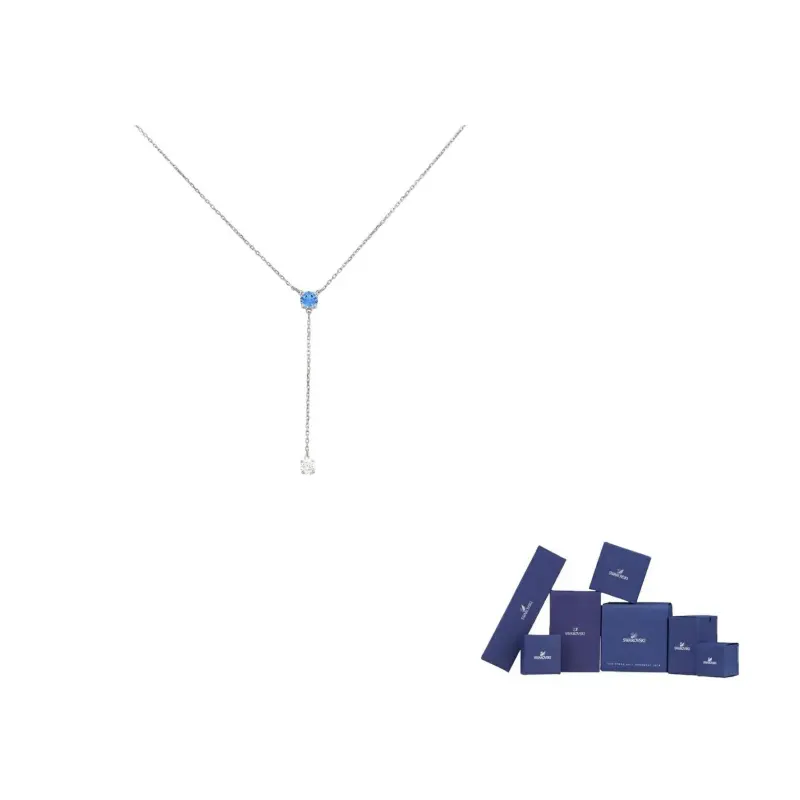 

Колье-лариата Stilla Attract Y, украшенное кристаллами Swarovski, серебро