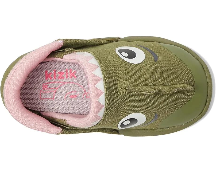 Кроссовки KIZIK Kids Squeeze It - Hands-free (Infant/Toddler), Monster Green — фото 2