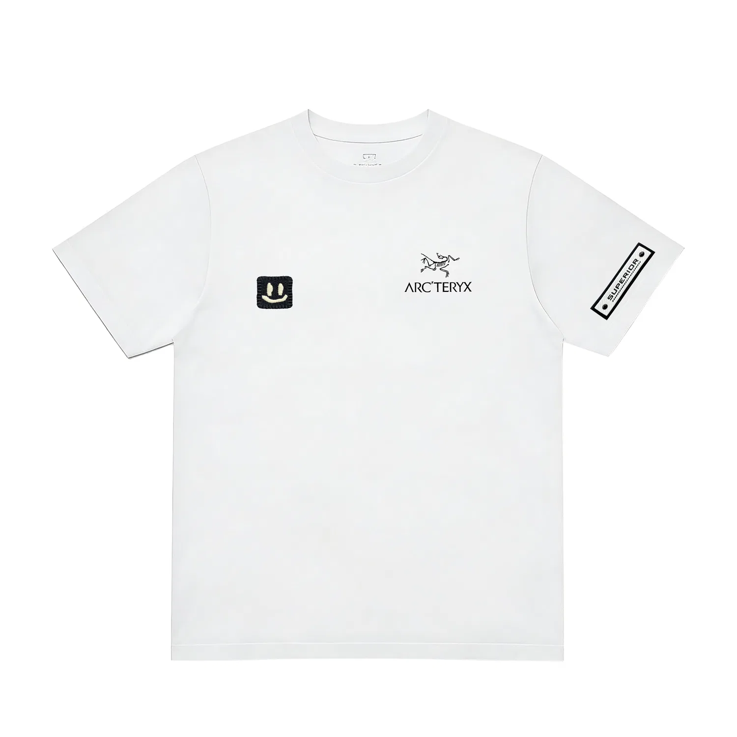 Футболка утолщенная унисекс Arcteryx Ivory White