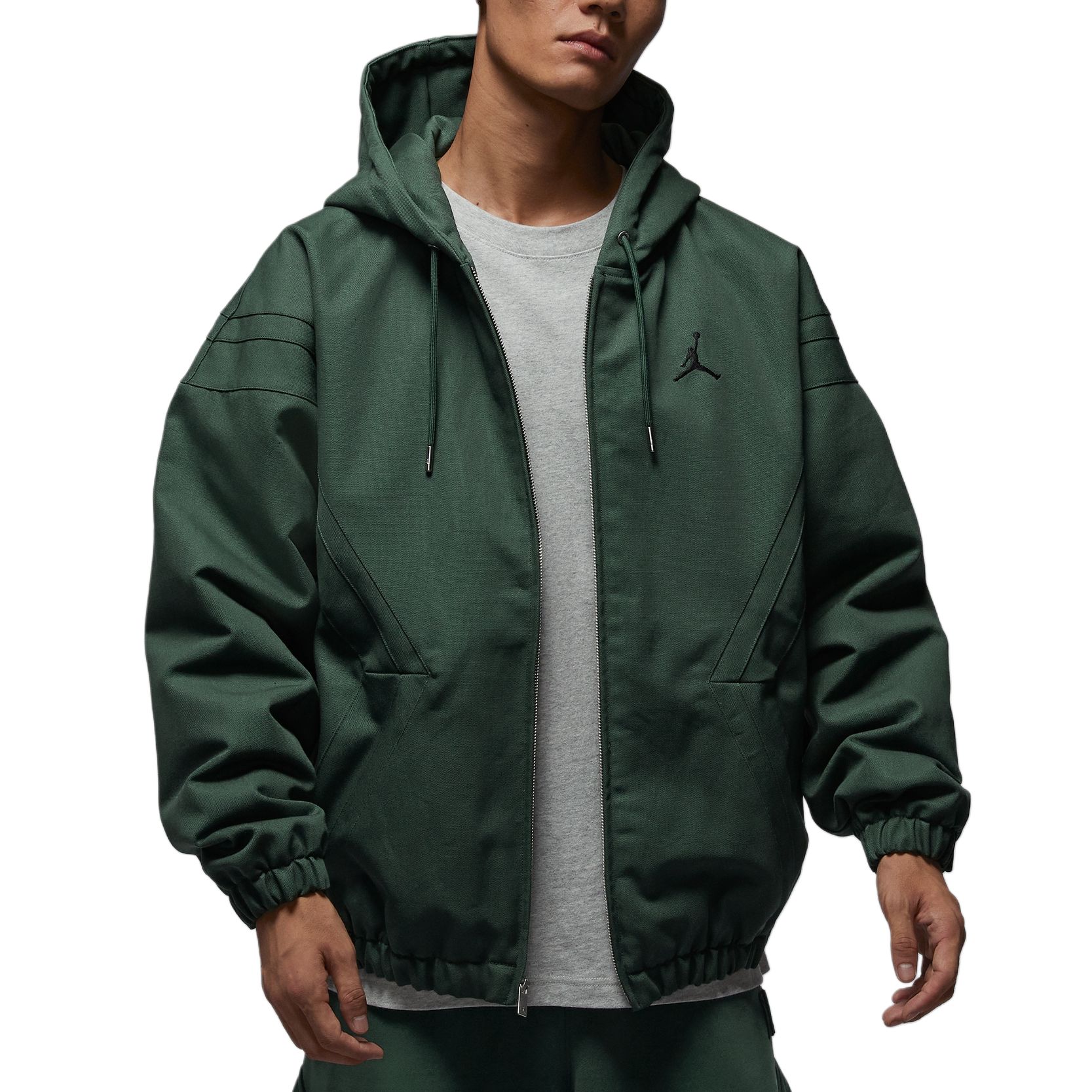 

Пуховик Flight для мужчин Jordan, темно-зеленый/черный