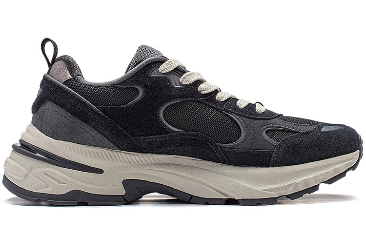 Li Ning LINING Beichen Lifestyle Shoes Men, Фантомный черный/Дымчатый серый — фото 2