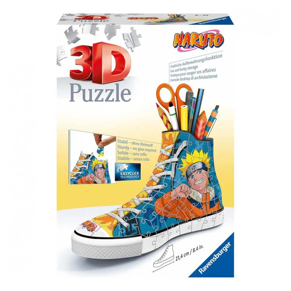 

Головоломка Ravensburger Naruto 3D в виде обуви, мультиколор