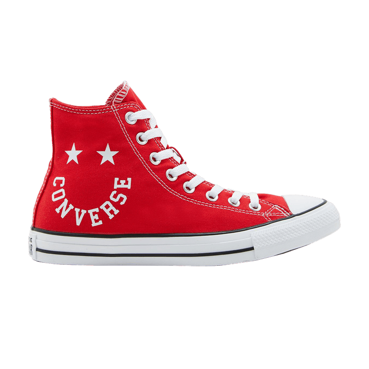 

Кроссовки Converse Chuck Taylor All Star High 'Smiley - University Red', красный