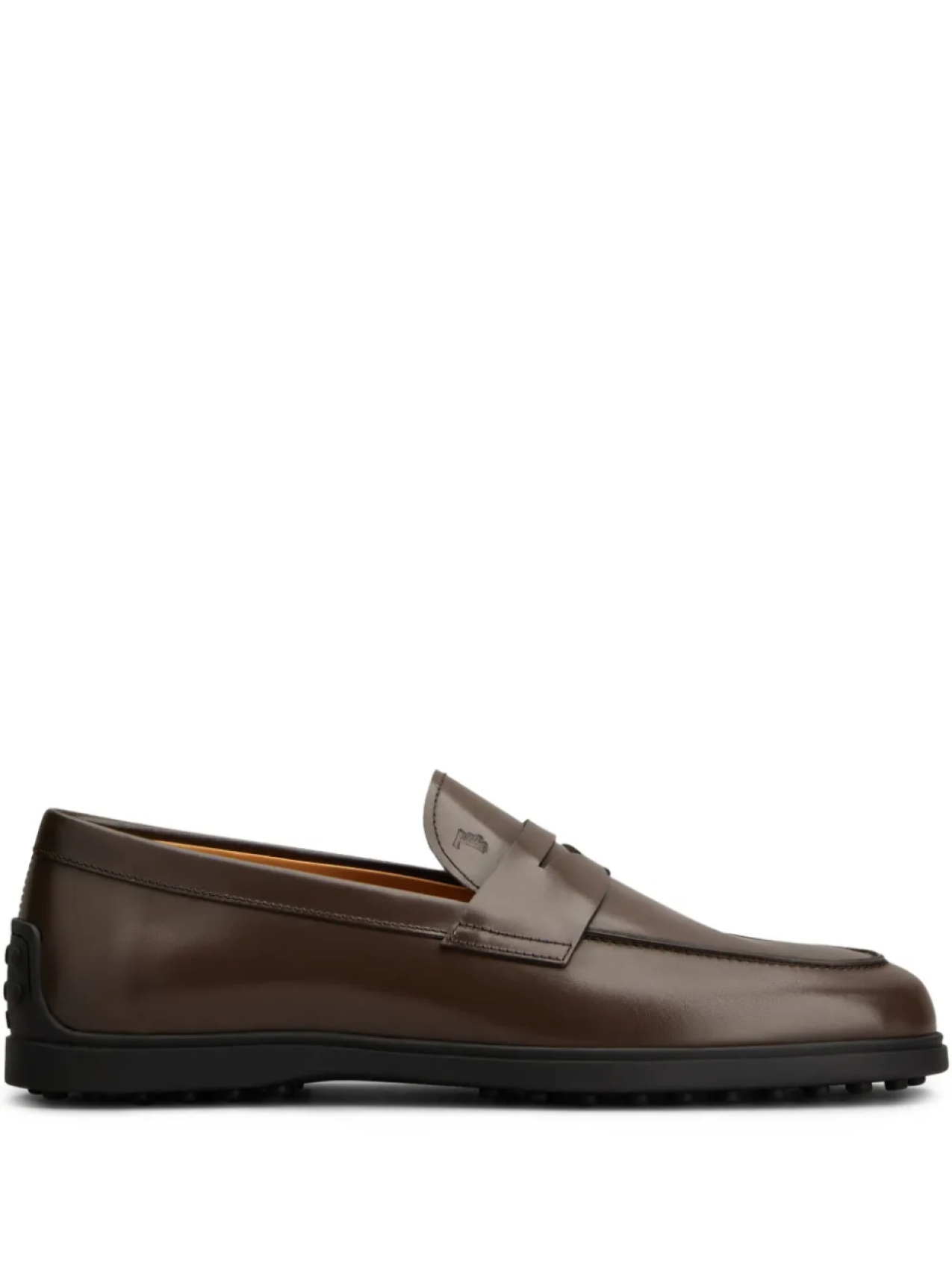 

Tod's кожаные лоферы, коричневый