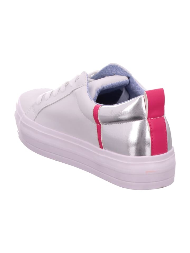 Кроссовки на шнуровке Jane Klain Plateau Sneaker, белый — фото 3
