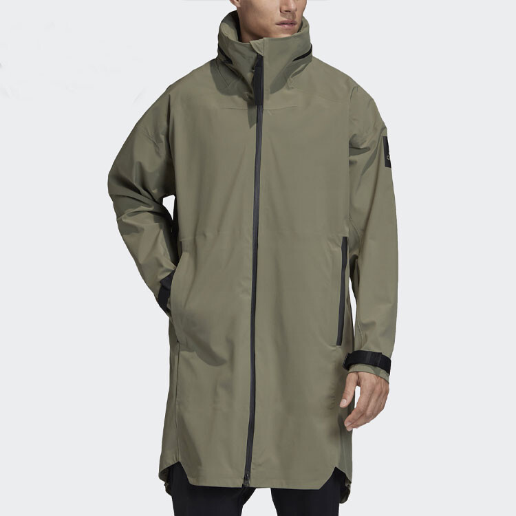 Ветровка мужская Adidas Casual Sports Windproof, зеленый — фото 3